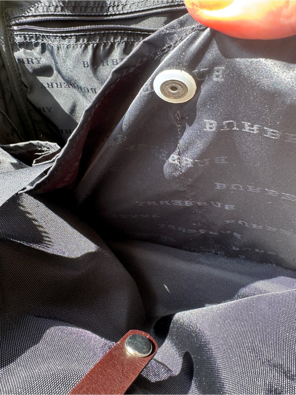 Burberry Computer Bag with D rings - Picture 7 of 12